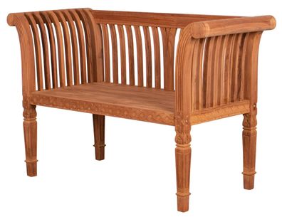 Teakholz Gartenbank - bene living - Newport 120 cm