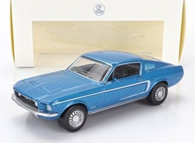 Ford Mustang GT Fastback 1968 °ACAPULCO BLUE° 1:43 Norev