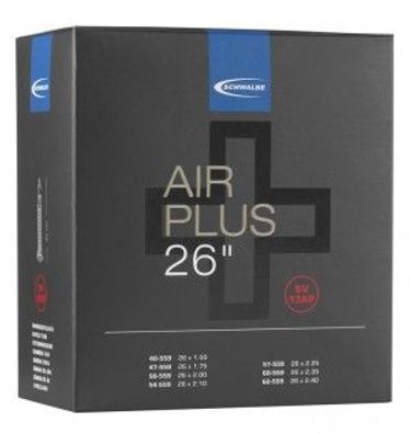 Schwalbe Schlauch "Nr. 13 AP", Air Plus, 26" 40-55 Sclaverandvent