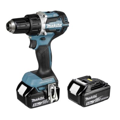 Makita DDF484RTJ - Bohrer/Schrauber - schnurlos - 2 Geschwindigkeiten - Bohrfuttersch