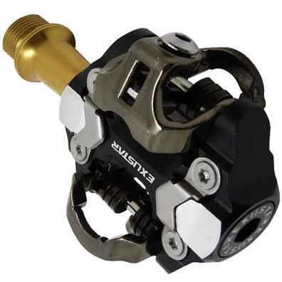 Pedale PM222-TI Exustar, MTB clipless, Messingschlager, 311864