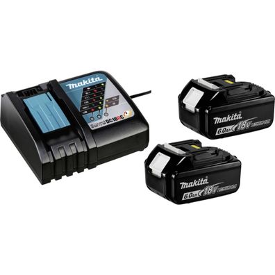 Makita LXT - Batterieladegerät + Batterie - für Makita DHR263Z, DHR263ZJ, DHR264Z, DH
