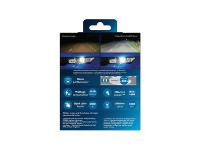 Philips Hauptlampe "Ultinon Pro6000 Boost" H4, LED, 12