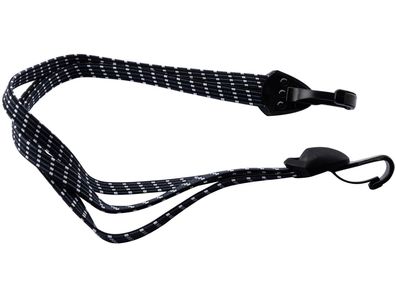 WIDEK Spanngurt SB-verpackt, 54 cm lang, mit Sich schwarz / weiß