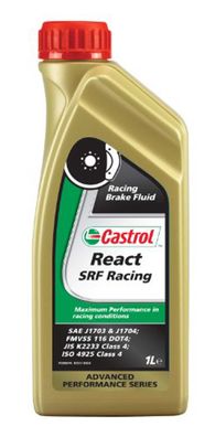 Castrol Bremsflüssigkeit "React SRF Racing" Castro 1 l Flasche