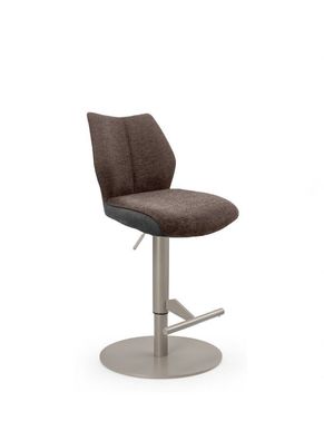 Design Barhocker Stella S Gestell perlgraumetallic rund