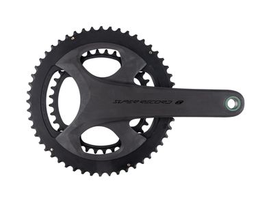 Campagnolo Kettenradgarnitur "Super Reco 36 / 52 Zähne, 175 mm Kurbellänge
