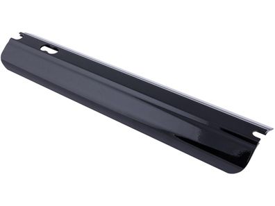 Victoria Akkuabdeckung "PT500" Alu, für PowerTube schwarz glänze