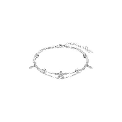 Verspieltes Silberarmband mit Anhängern LP3178-2 / 1