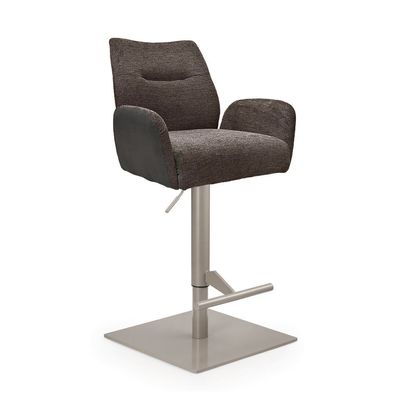 Design Barhocker Famous AS Gestell perlgraumetallic eckig