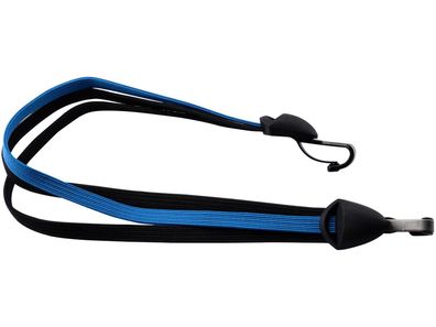 WIDEK Spanngurt SB-verpackt, 54 cm lang, mit Sich schwarz / blau