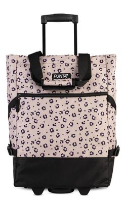 PUNTA wheel Print Shopping-Roller * beige/rosa
