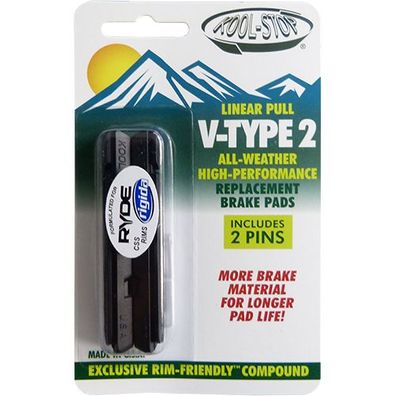 Bremsgummi -V-Brake-, V Type 2, Carbide Coated, Kool-Stop, V2CSS