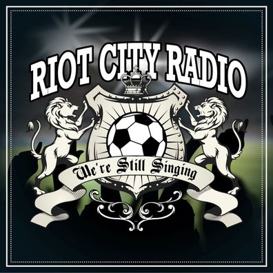 Gimp Fist / Riot City Radio - Split 10" ( Blue White Swirl Vinyl)