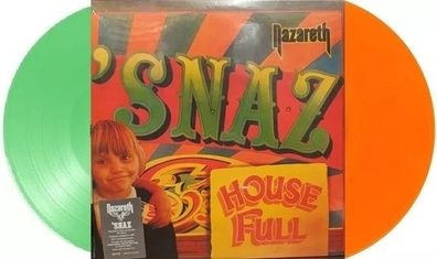 Nazareth - 1981Snaz (2xLP, ORANGE & GREEN Vinyl Re.22 ) SEALED