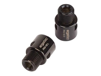 Ergotec Pedalverlängerung SET 9/16", schwarz