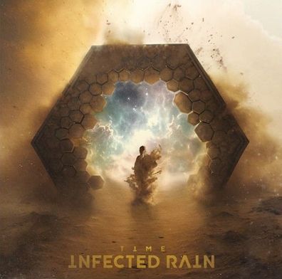 Infected Rain - Time LP (Aquamarine Vinyl)