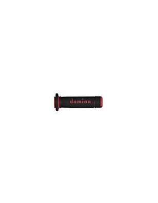 DOMINO Griffgummi "A180" Typ: ATV / Quad, geschlos schwarz / rot