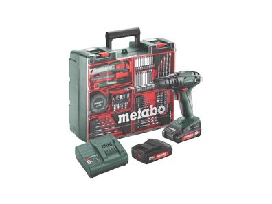 METABO Bohrschrauber-Set "SB 18 Mobile Werkstatt" im Kunststoffk