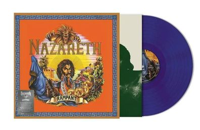 Nazareth - Rampant (LP, Blue Vinyl) SEALED