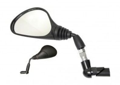 Busch&Müller Rückspiegel "913" Mit E-Prüfzei kurze gebogene