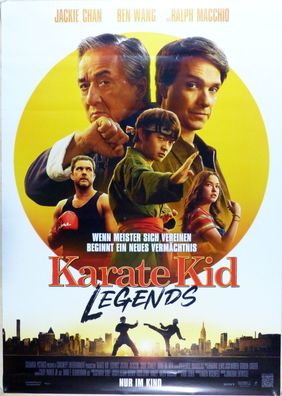 Karate Kid: Legends - Original Kinoplakat A0 - Ben Wang, Jackie Chan - Filmposter