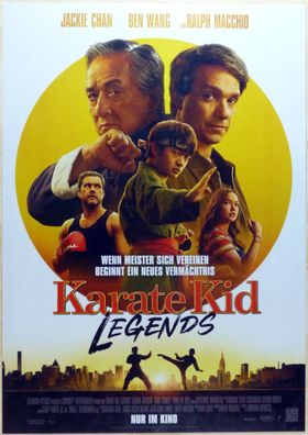 Karate Kid: Legends - Original Kinoplakat A1 - Ben Wang, Jackie Chan - Filmposter