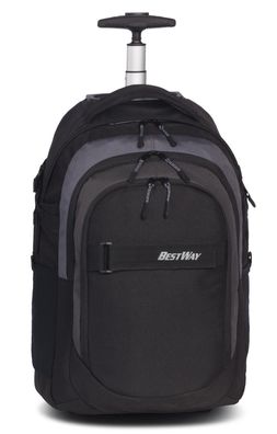 BestWay Rucksack-Trolley #Evolution Roller * schwarz/zement