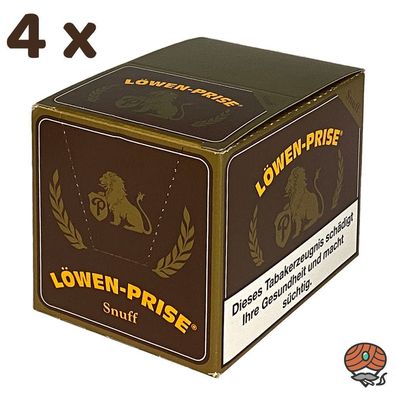 Löwen Prise Schnupftabak Dose 40x 10g