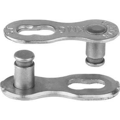 Verschlussglied M-Wave 8/7/6/5fach, 1/2 x 3/32, 7,1mm, silber, Messingschlager,