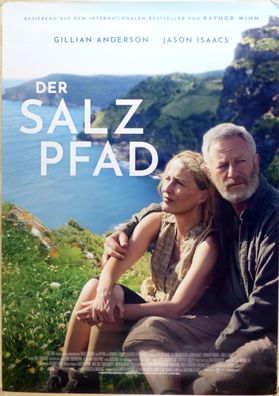 Der Salzpfad - Original Kinoplakat A0 - Gillian Anderson, Jason Isaacs - Filmposter