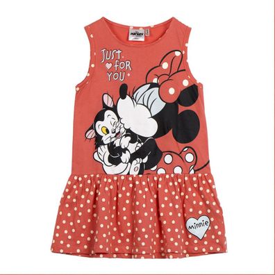 Disney Minnie Mouse Kleid Mädchenkleid & Freizeitkleid aus atmungsaktivem Single