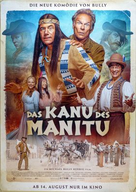 Das Kanu des Manitu - Orig. Kinoplakat A0 - Bully, Christian Tramitz - Filmposter