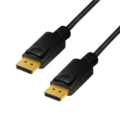 DisplayPort 1.4 8K-Kabel, 1 m, Schwarz