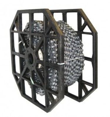 KMC Kette "e101 EPT" 1/2" X 1/8", breit, E-Rad Seh 50 m Rolle + 4