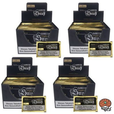 Gawith Apricot Original Snuff Schnupftabak Beutel 40x 25g