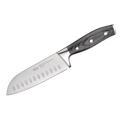 Rösle Rösle Santokumesser klein Wolfgrey 15 cm Griff Pakka Wolfgrey 112068 112068