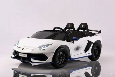 Lamborghini Aventador SVJ Xago 2 Sitzer Kinder Elektroauto 12V - Lizenziert + RC