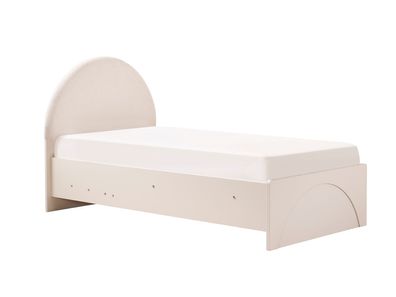 Stauraumbett Classy 100 x 200 cm in Cremeweiß