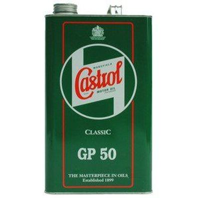 Castrol Motoröl "Classic GP 50" 50W, 4-Takt, miner 5 Liter Kanist