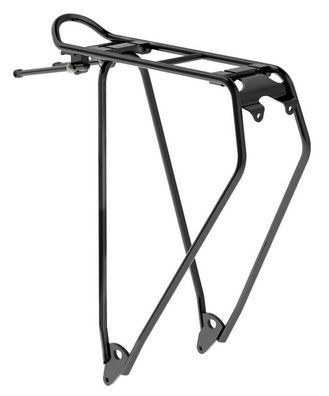 Racktime H.R.-Gepäckträger "Light-it" Aluminium, V 28", schwarz