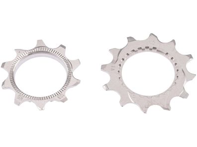 Ritzel Set Shimano für CS-M Modelle, 10 + 12 Zähne, silber, Shimano, Y1X498030