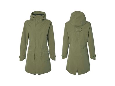 BASIL Regenparka "Mosse Women" Material: 2-lagig l Größe M, olive