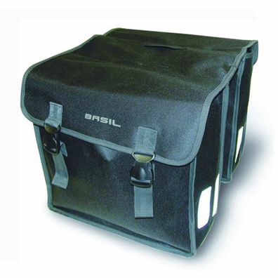 BASIL Doppeltasche "Mara XL" Volumen: 35 l Wassera schwarz, Maße