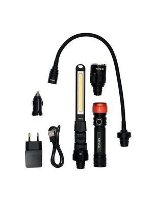 Arbeitsleuchte 3,7V, 380lm, 3in1, POWER LED , Inspektionslampe