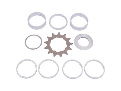 POINT Steck-Zahnkranz-Set SB-verpackt, Singlespeed 13 Zähne