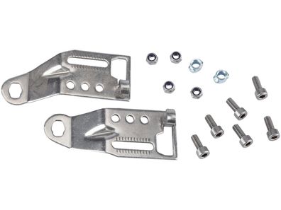 Pletscher Strebenendplatte Für Quick-Rack Komfort- poliert