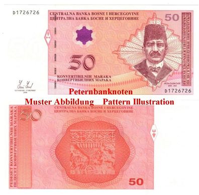 Bosnien H. / BOSNIA 50 Convertible Maraka 2008 Unc P 76b 64995#