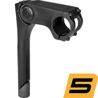 Ergotec Vorbau "Sepia XL" SB-verpackt, 180 mm Scha 90 mm, schwarz