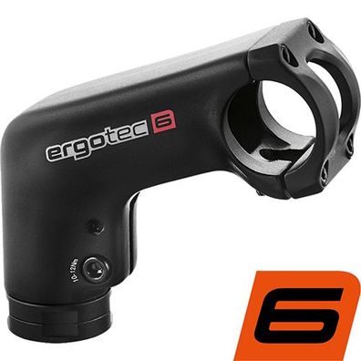Ergotec Vorbau "Barracuda Ahead" SB-verpackt, 1 1/ 110 mm lang, e